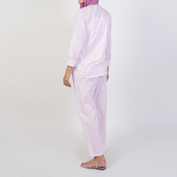 Women's Western Co-Ord Set - Baby Pink
