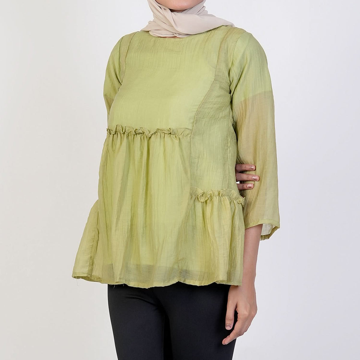 Women's Western Casual Shirt - Green, Women T-Shirts & Tops, Chase Value, Chase Value
