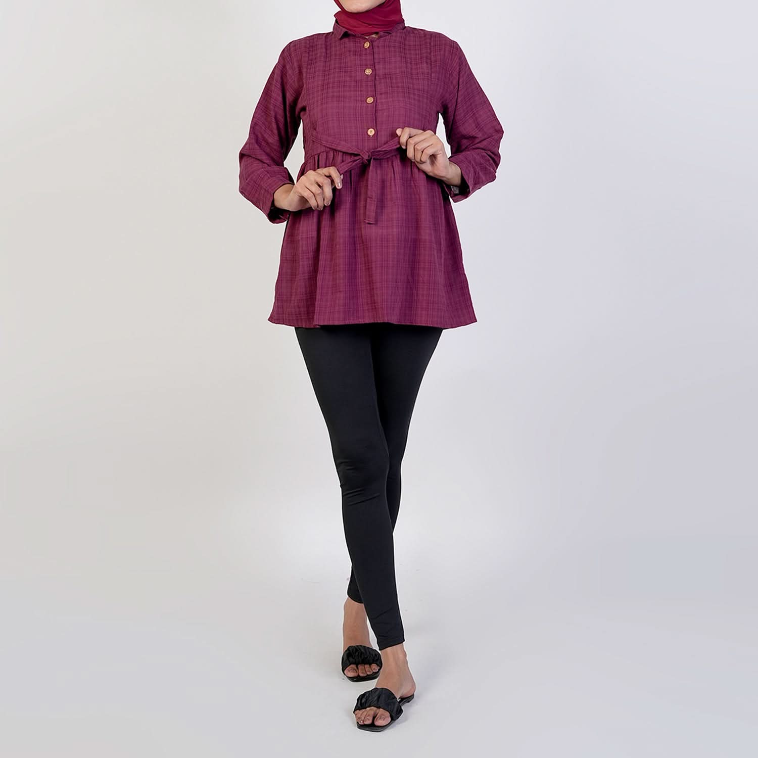 Women's Western Top - Maroon, Women T-Shirts & Tops, Chase Value, Chase Value