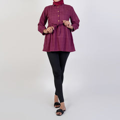 Women's Western Top - Maroon