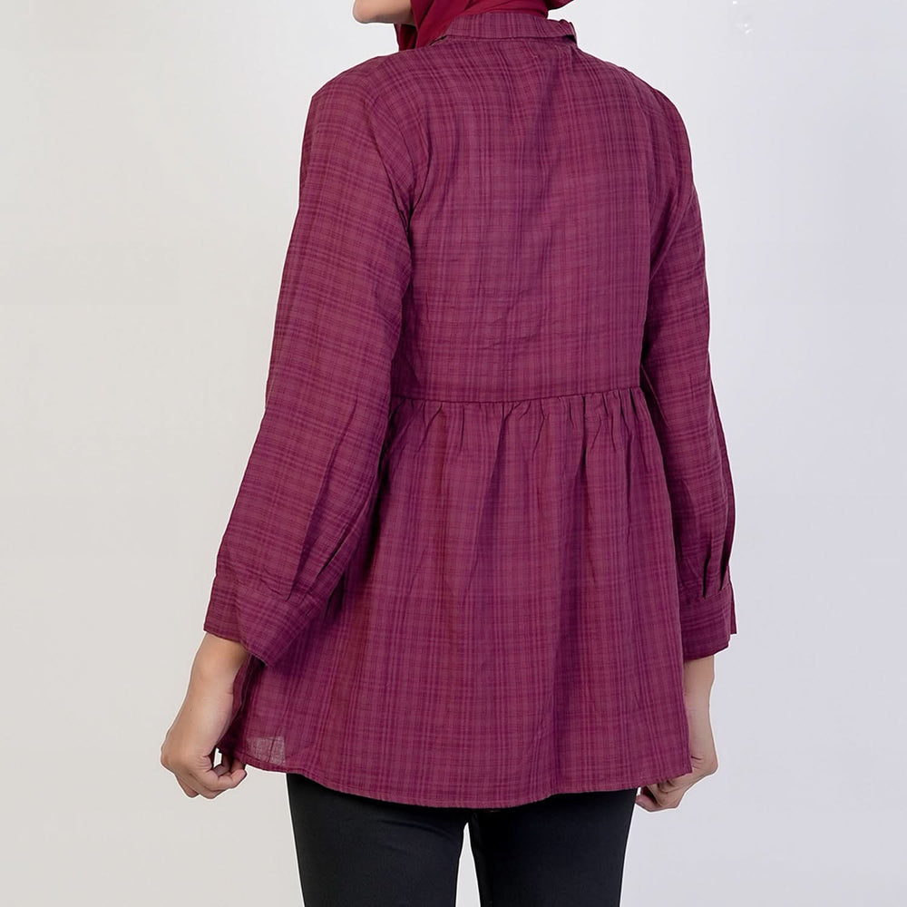 Women's Western Top - Maroon, Women T-Shirts & Tops, Chase Value, Chase Value