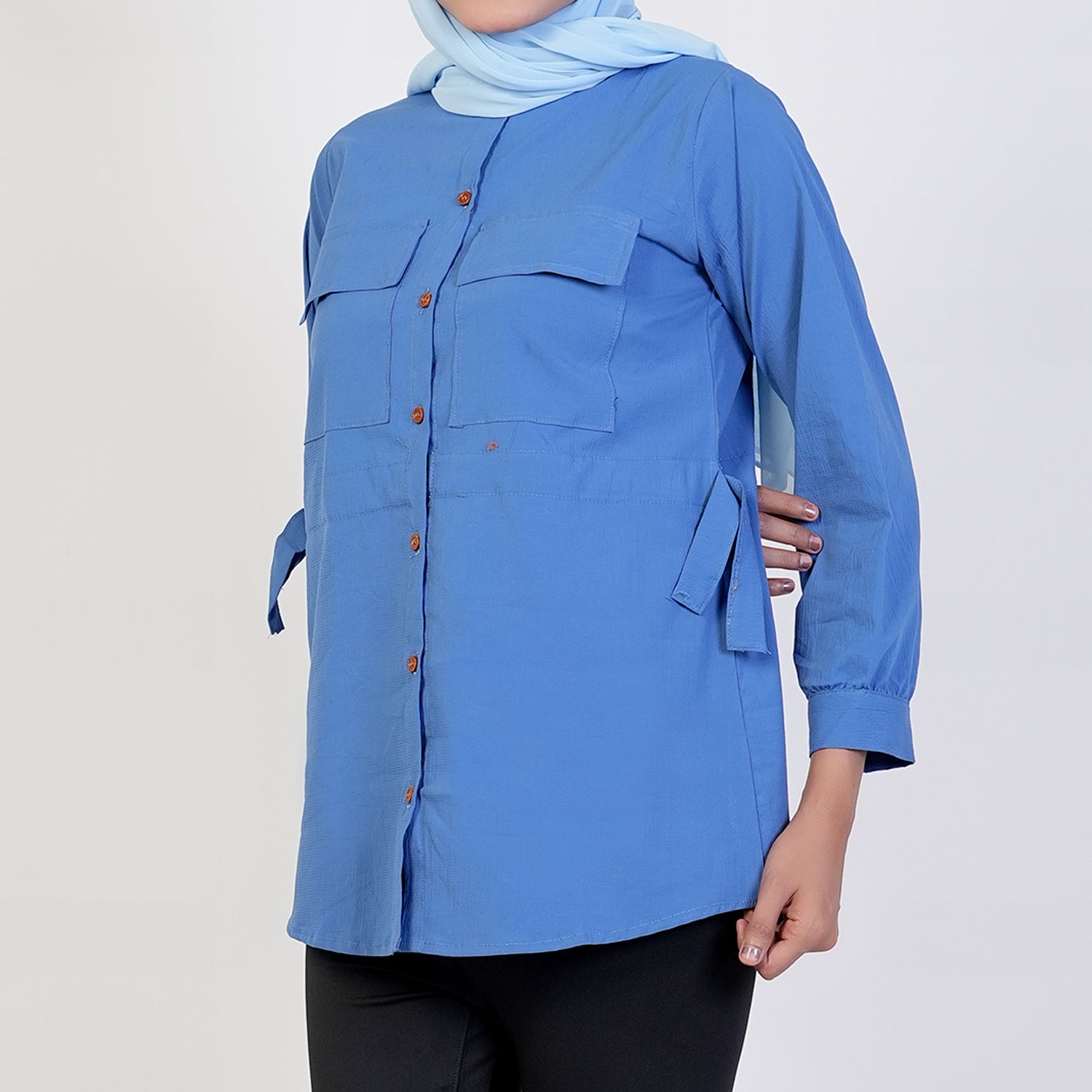 Women's Western Top - Blue, Women T-Shirts & Tops, Chase Value, Chase Value