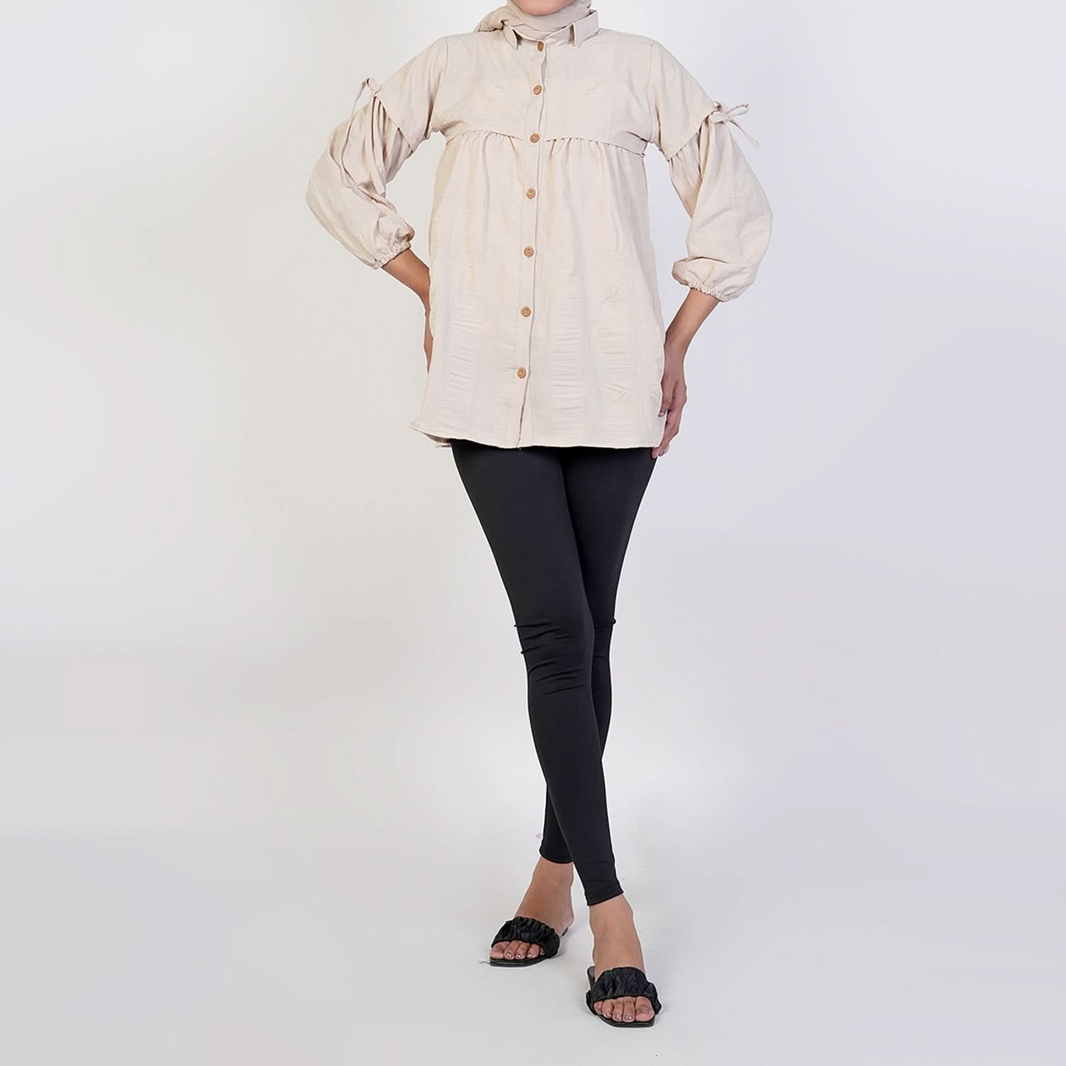Women's Western Casual Shirt - Fawn, Women T-Shirts & Tops, Chase Value, Chase Value