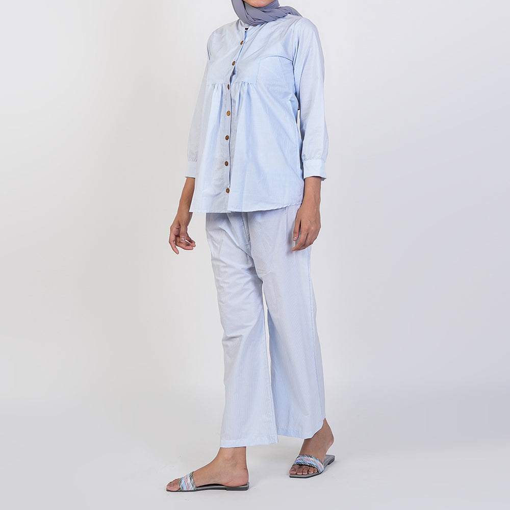 Women's Western Co-Ord Set - Blue, Women Co-Ord Set, Chase Value, Chase Value