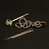 Hair Pin Card - Golden, Girls Hair Accessories, Chase Value, Chase Value