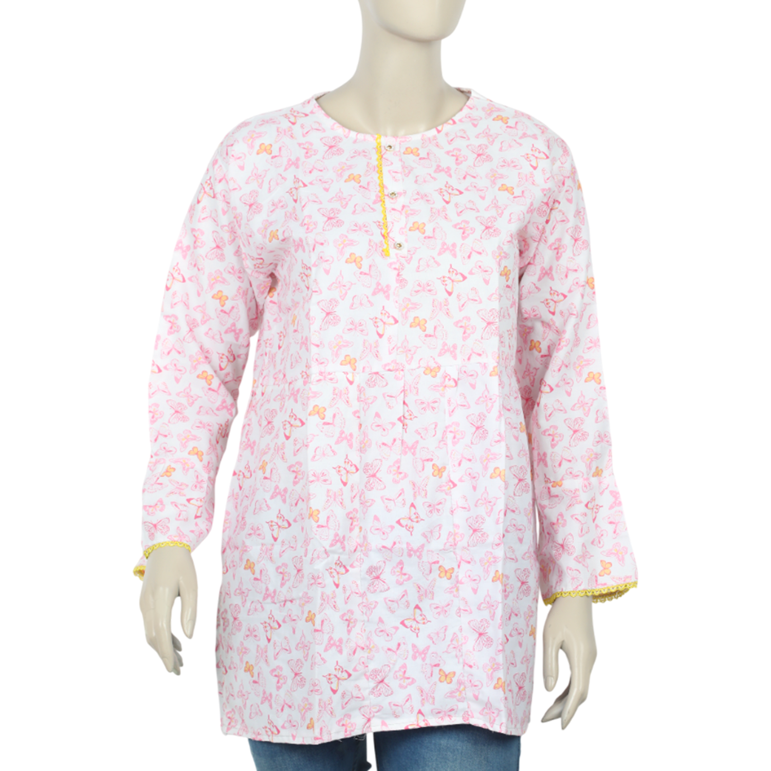Women's Printed Kurti - Multi Color, Women Ready Kurtis, Chase Value, Chase Value