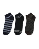 Knit Line Ankle Socks – 3 Pieces, Men's Socks, Chase Value, Chase Value
