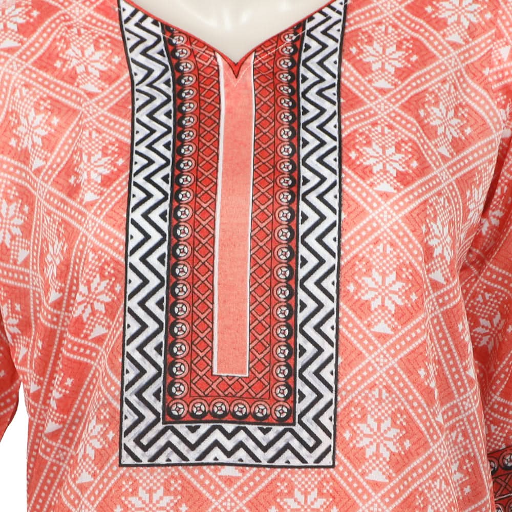 Women's Wash & Wear Unstitched 3pcs Suit - A7, Women, 3Pcs Shalwar Suit, Chase Value, Chase Value