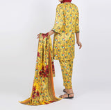 Shataj Febron Wash & Wear Unstitched Printed 3Pcs Suit - A7, Women, 3Pcs Shalwar Suit, Shataj, Chase Value