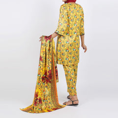 Shataj Febron Wash & Wear Unstitched Printed 3Pcs Suit - A7