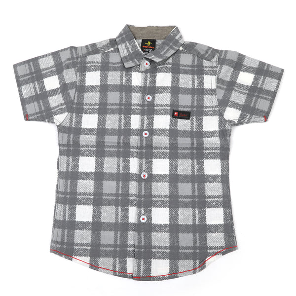 Boys Half Sleeves Casual Shirts - Multi Color