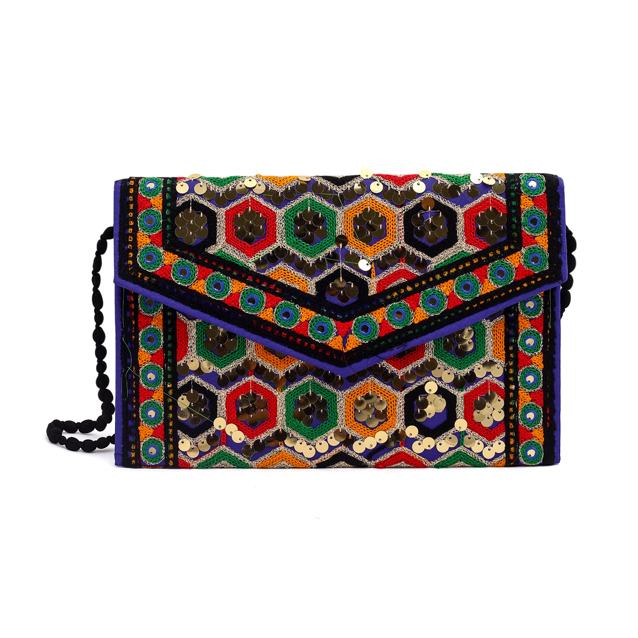 Women's Clutch Sindhi Traditional Embroidered, Women Clutches, Chase Value, Chase Value
