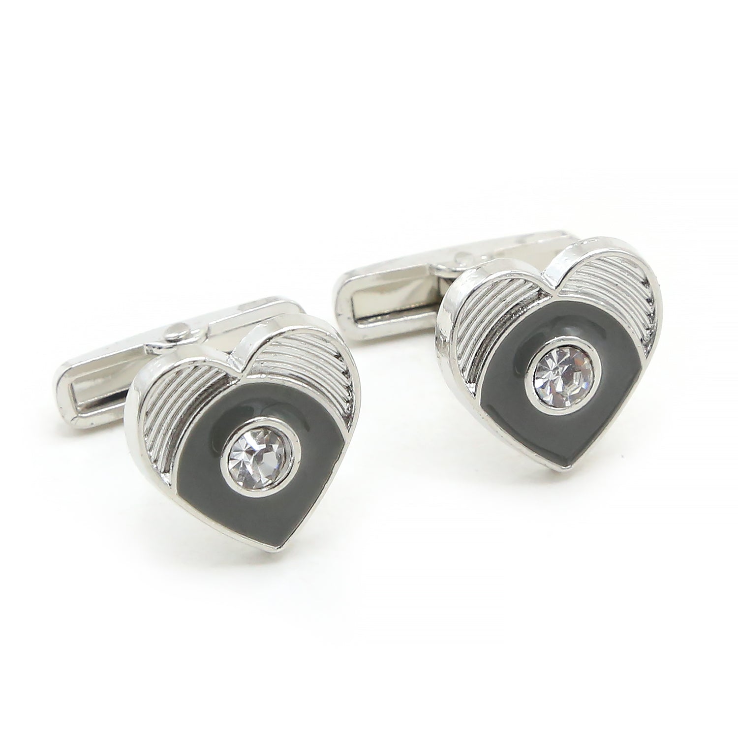Men's Cufflink - Black, Men's Cufflinks, Chase Value, Chase Value