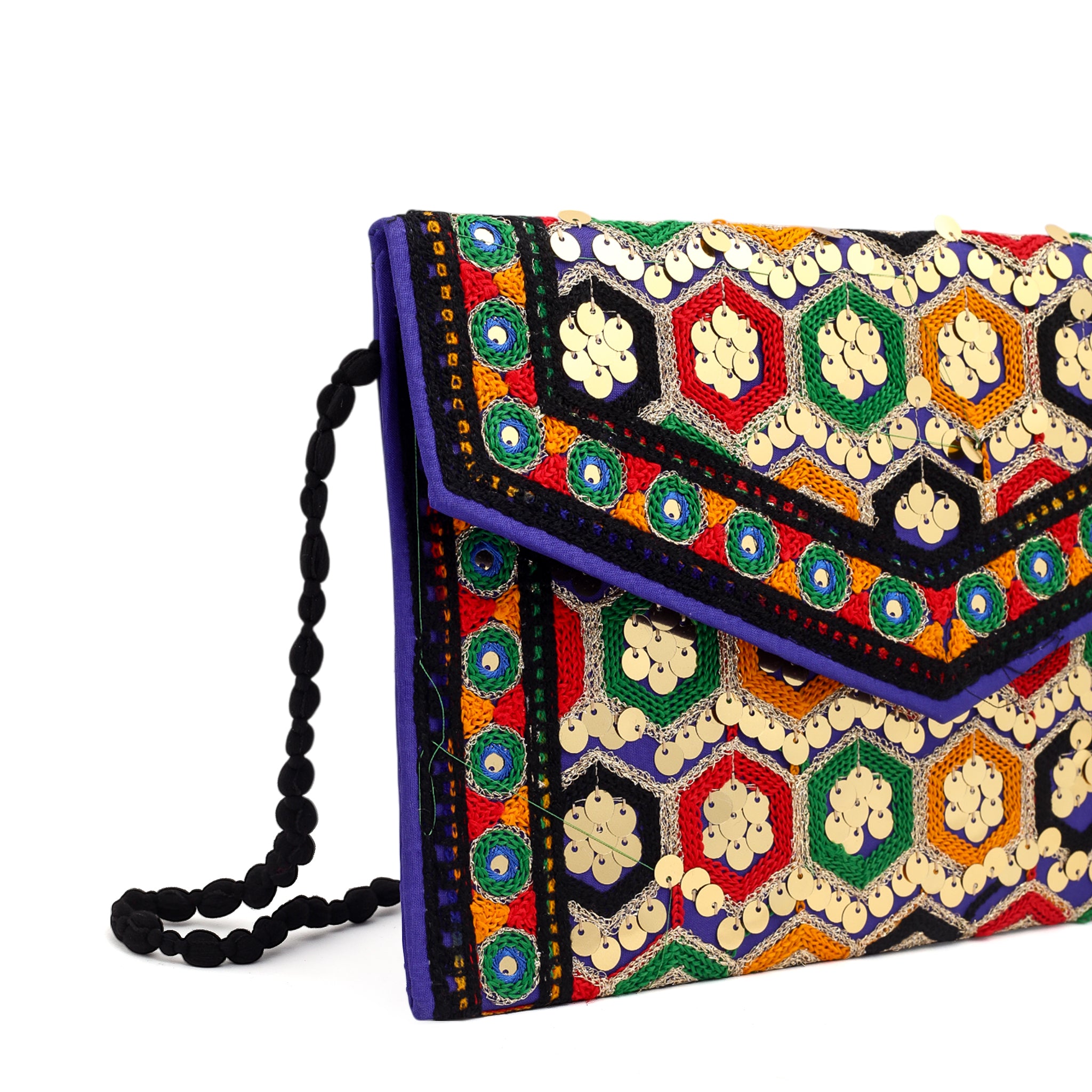 Women's Clutch Sindhi Traditional Embroidered, Women Clutches, Chase Value, Chase Value