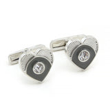 Men's Cufflink - Black, Men's Cufflinks, Chase Value, Chase Value