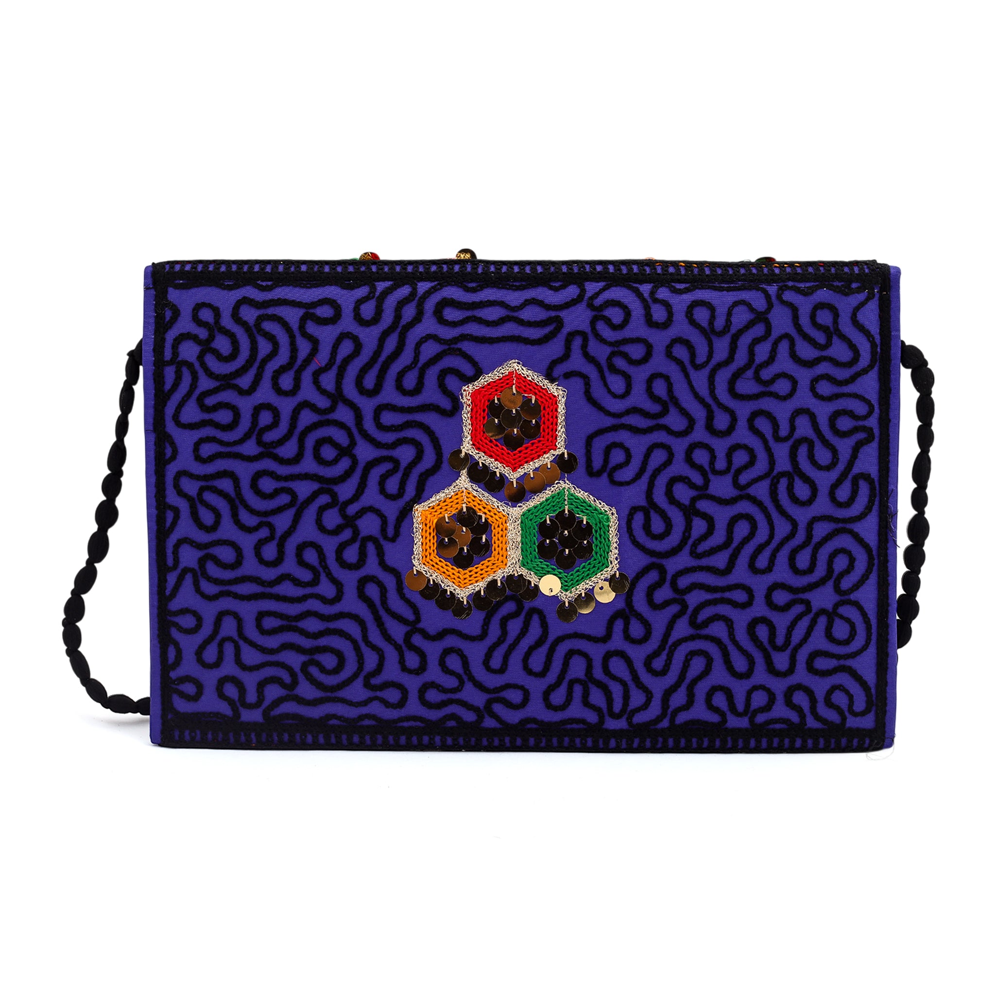 Women's Clutch Sindhi Traditional Embroidered, Women Clutches, Chase Value, Chase Value