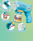 Battery Operated Bubble Gun with Light & Music, Weapon Toys, Chase Value, Chase Value
