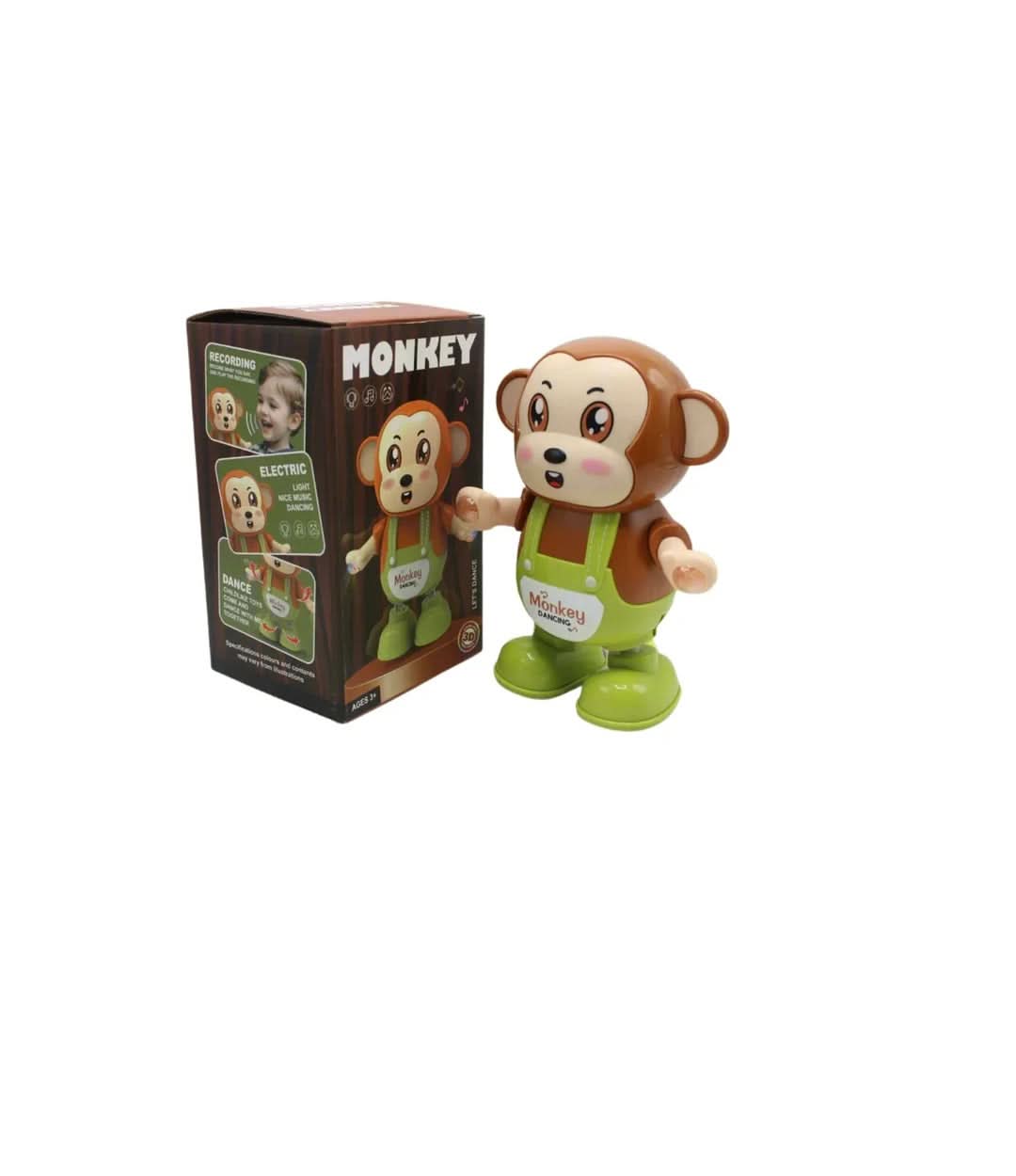Dancing Monkey Toy with Light and Music, Musical Toys, Chase Value, Chase Value