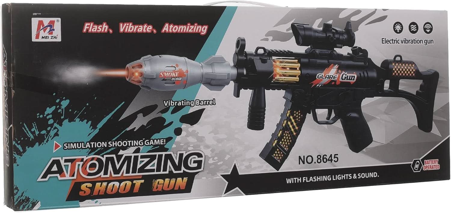 Gun Toy with Sound, Light, and Smoke, Weapon Toys, Chase Value, Chase Value