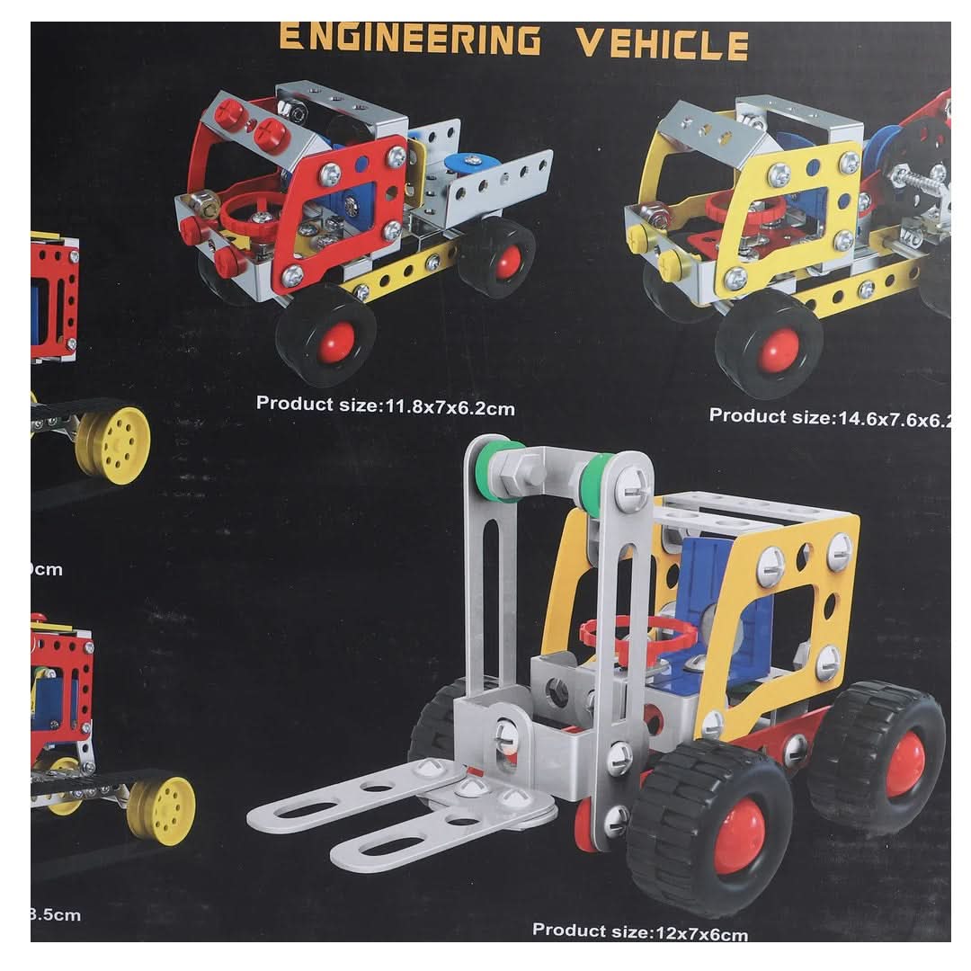 Metal Block 244 Pcs X638-4, Kids Blocks & Building Toys, Chase Value, Chase Value