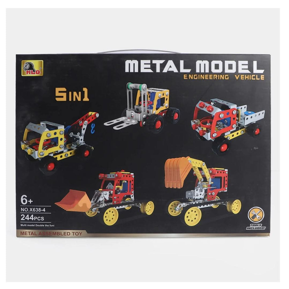 Metal Block 244 Pcs X638-4, Kids Blocks & Building Toys, Chase Value, Chase Value