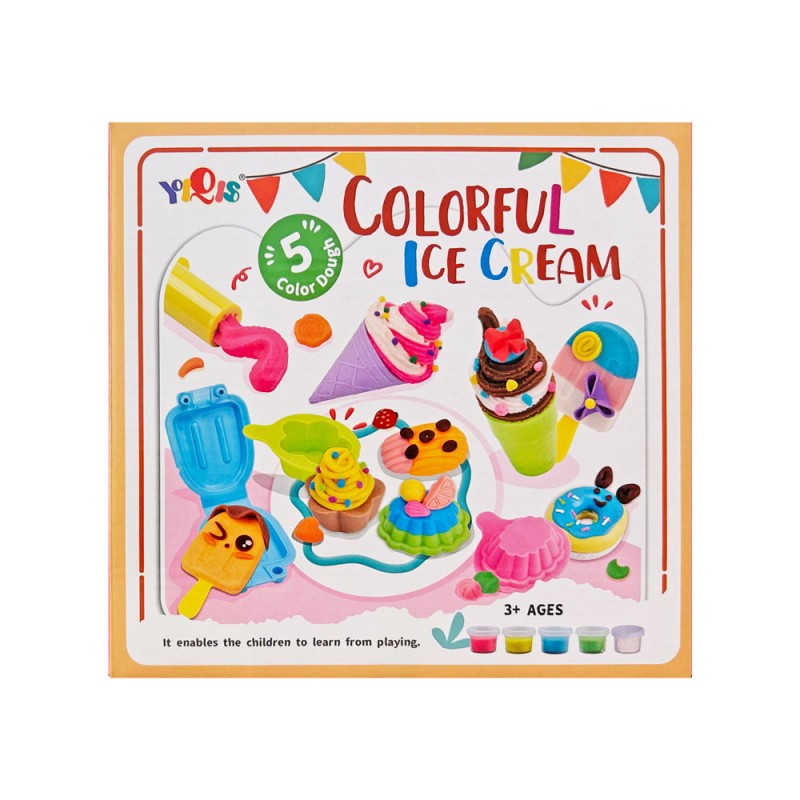Colored Clay – Ice Cream Theme, Clay & Slime, Chase Value, Chase Value
