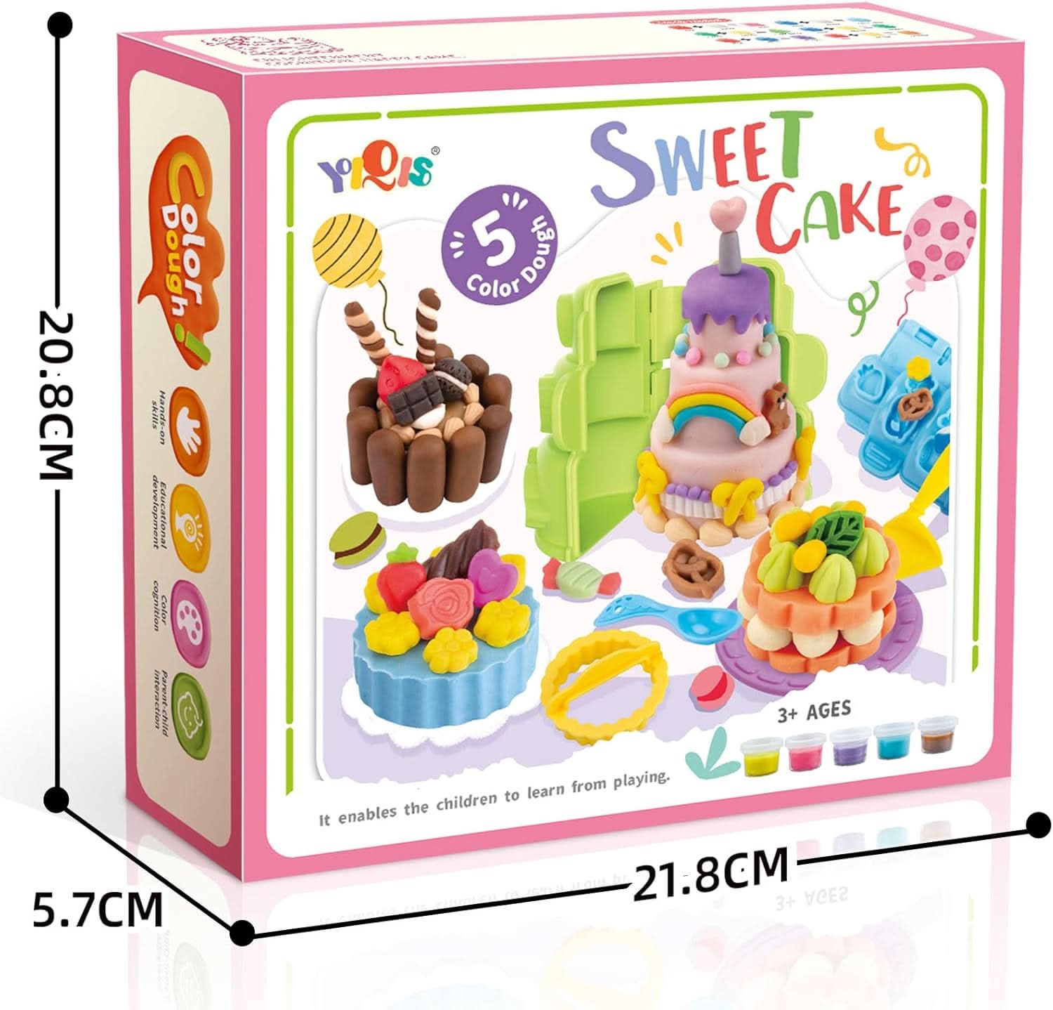 Colored Clay – Cake Theme, Clay & Slime, Chase Value, Chase Value