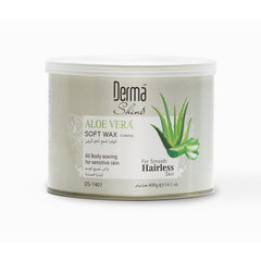 Derma Shine Aloe Vera Soft Wax Creamy For Smooth Hairless Skin - 400g, Hair Removal, Derma Shine, Chase Value