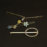 Hair Pin Card - Golden, Girls Hair Accessories, Chase Value, Chase Value