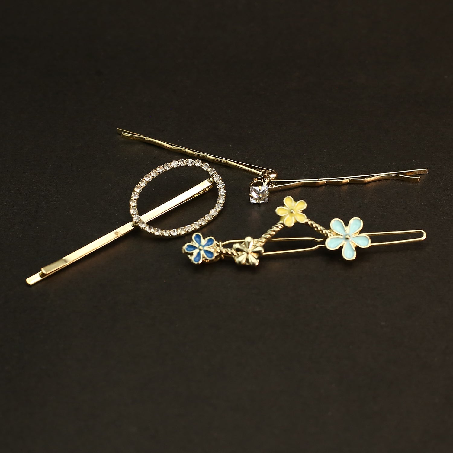 Hair Pin Card - Golden, Girls Hair Accessories, Chase Value, Chase Value