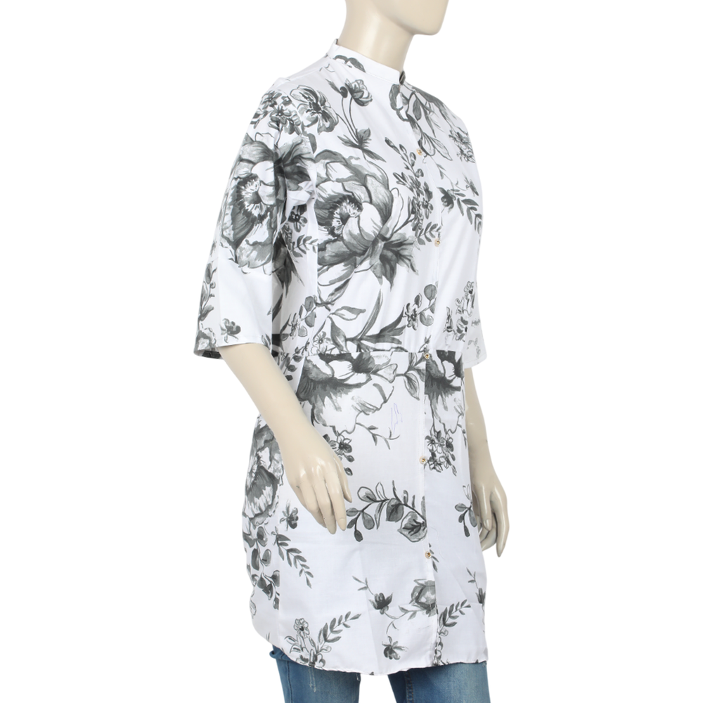 Women's Printed Kurti - Multi Color, Women Ready Kurtis, Chase Value, Chase Value
