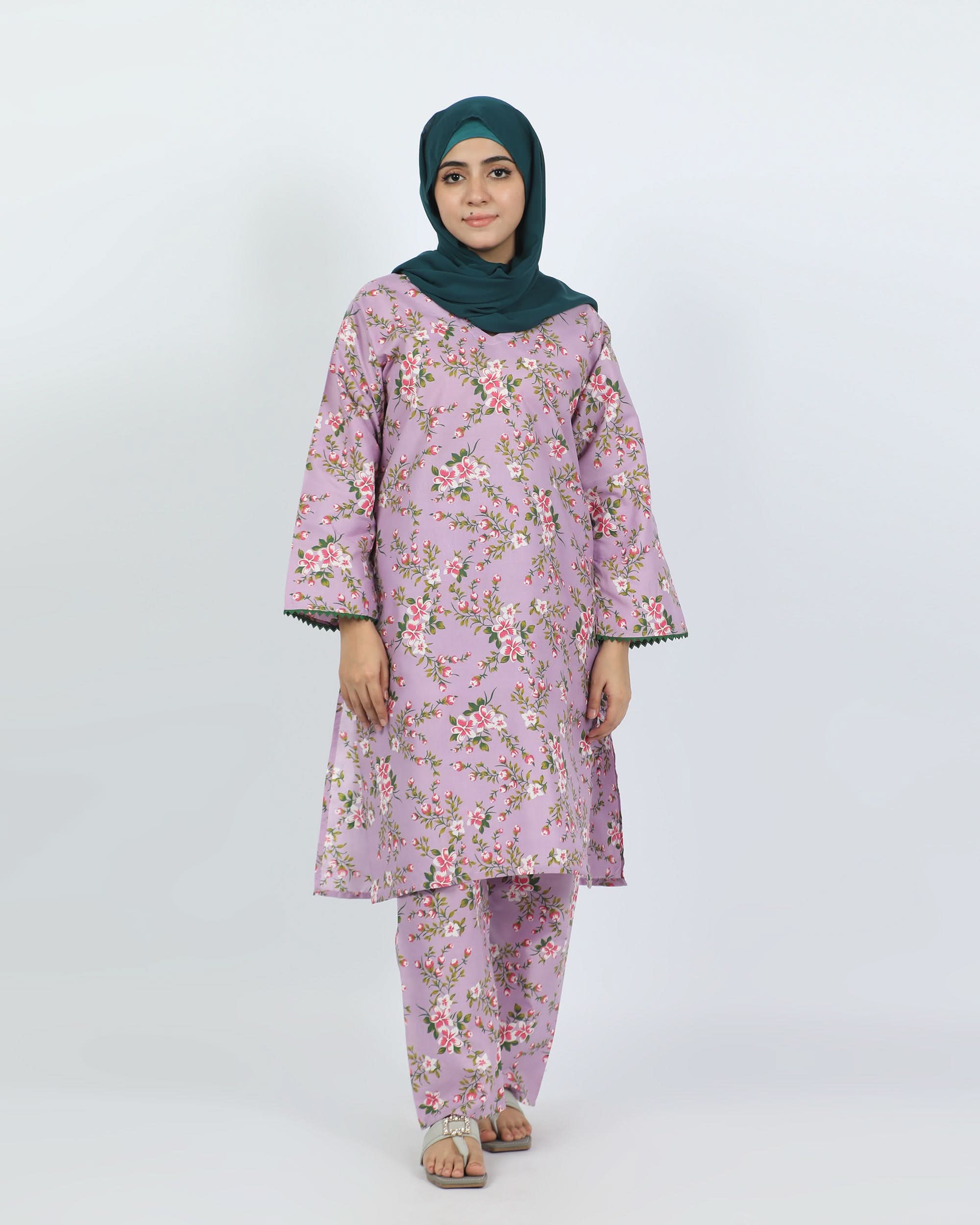 Women's Printed Unstitched 2pcs Suit, Women, 2Pcs Shalwar Suit, Chase Value, Chase Value