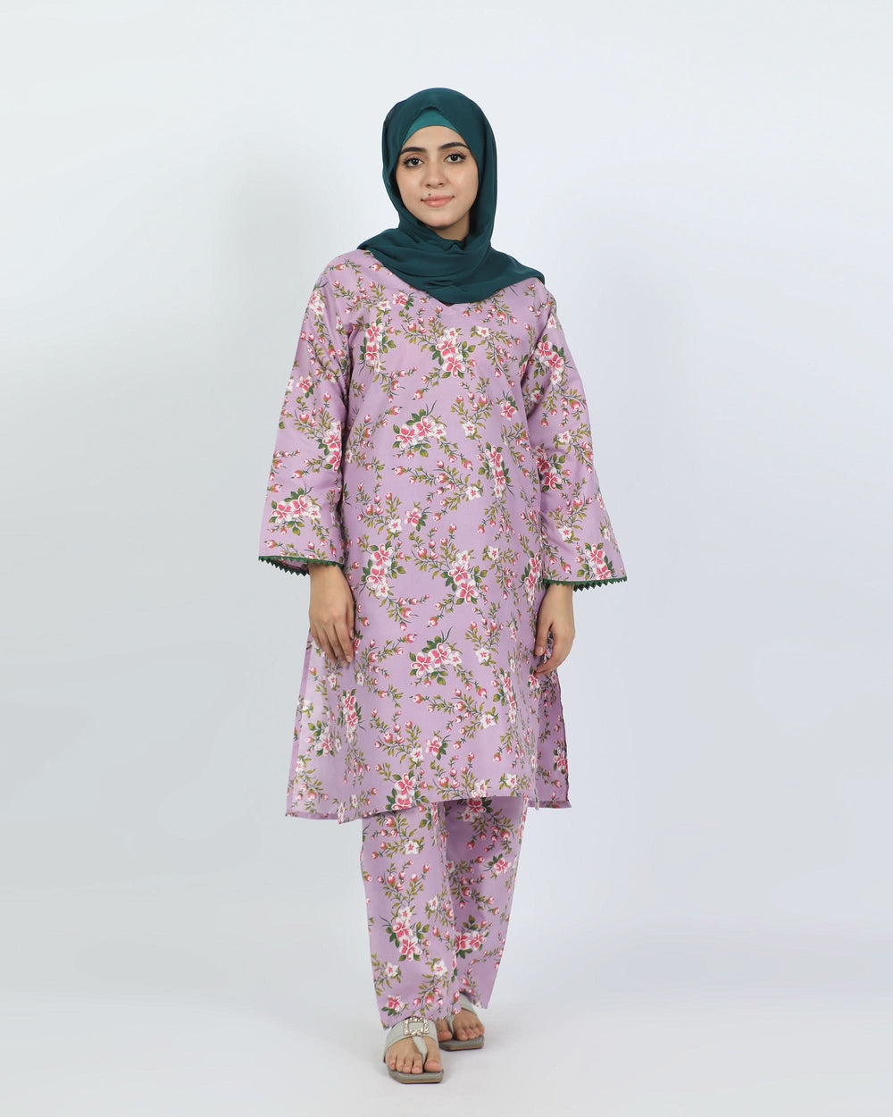 Women's Printed Unstitched 2pcs Suit, Women, 2Pcs Shalwar Suit, Chase Value, Chase Value