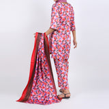 Shataj Febron Wash & Wear Unstitched Printed 3Pcs Suit - A8, Women, 3Pcs Shalwar Suit, Shataj, Chase Value