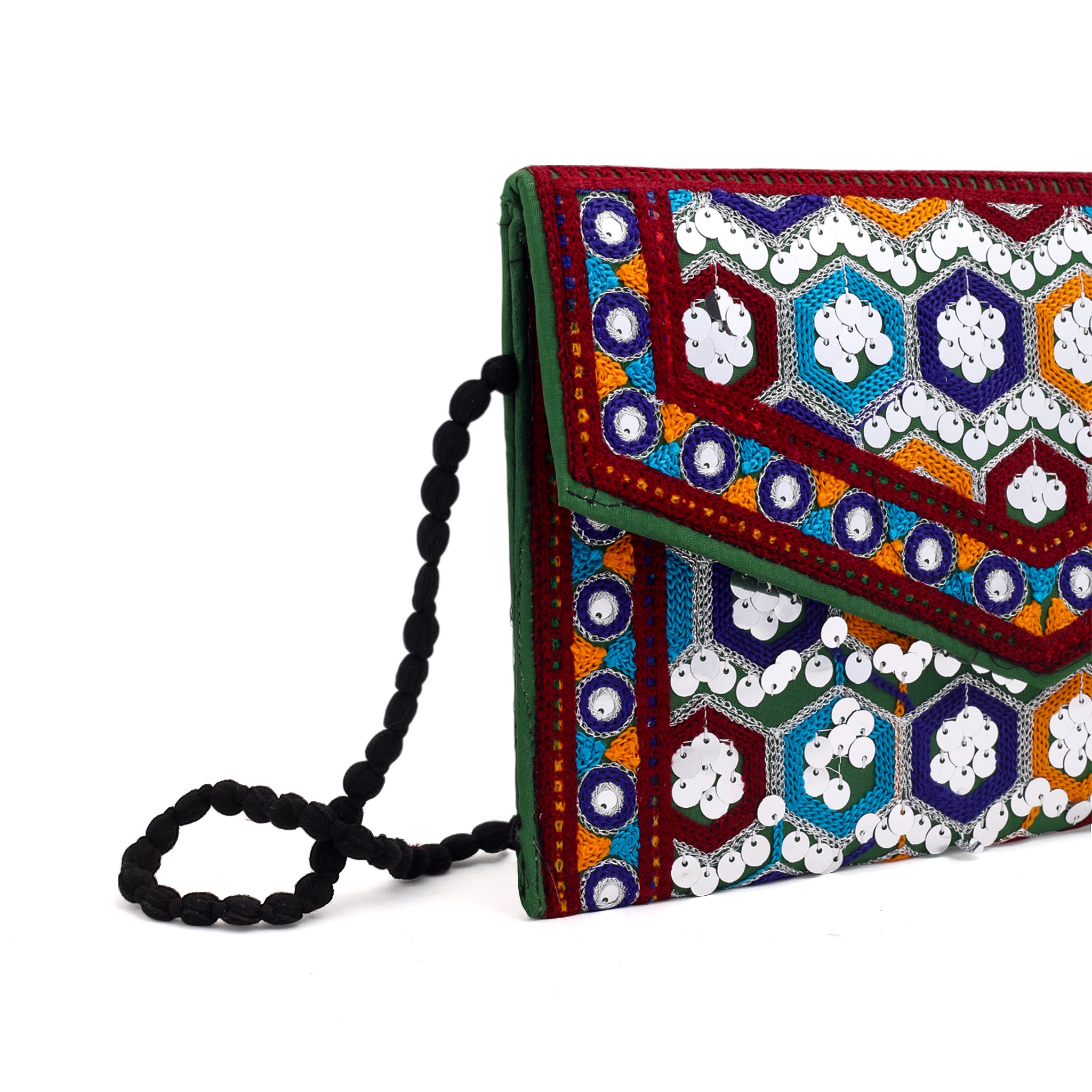 Women's Clutch Sindhi Traditional Embroidered, Women Clutches, Chase Value, Chase Value