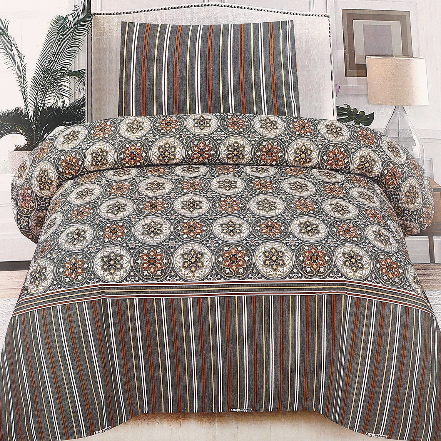 Single Bed Sheet Percale Finish - A8, Single Size Bed Sheet, Chase Value, Chase Value