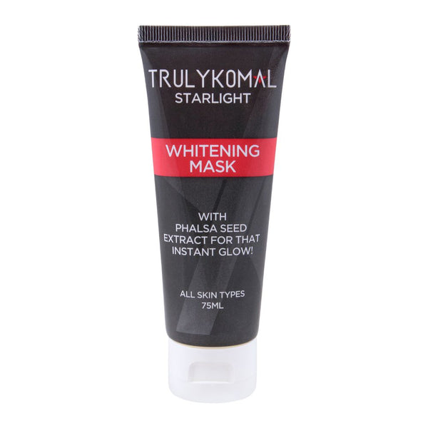 Truly Komal Starlight Whitening Mask  All Skin Types  75ml, Facial Masks, Truly Komal, Chase Value