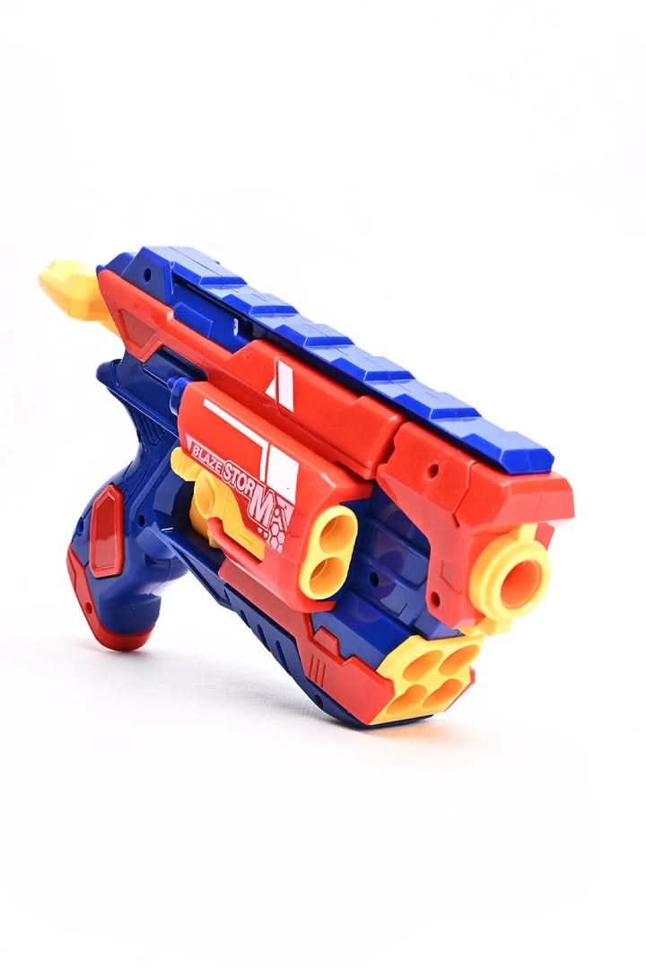 Hand-Operated Soft Dart Gun– Manual Blaster with 10 Darts, Weapon Toys, Chase Value, Chase Value