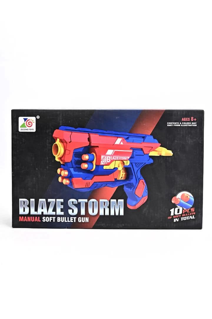 Hand-Operated Soft Dart Gun– Manual Blaster with 10 Darts, Weapon Toys, Chase Value, Chase Value