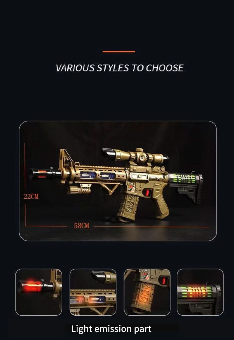 Gun Toy with Light and Sound, Weapon Toys, Chase Value, Chase Value