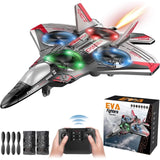 RC Drone Jet With Lightning Effect & Rechargeable Batteries | EVA Fighters, Remote Control, Chase Value, Chase Value