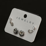 Women's Tops 3 Pcs - Silver, Women Earrings & Tops, Chase Value, Chase Value