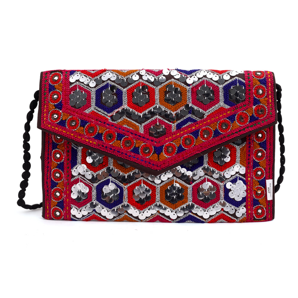 Women's Clutch Sindhi Traditional Embroidered, Women Clutches, Chase Value, Chase Value