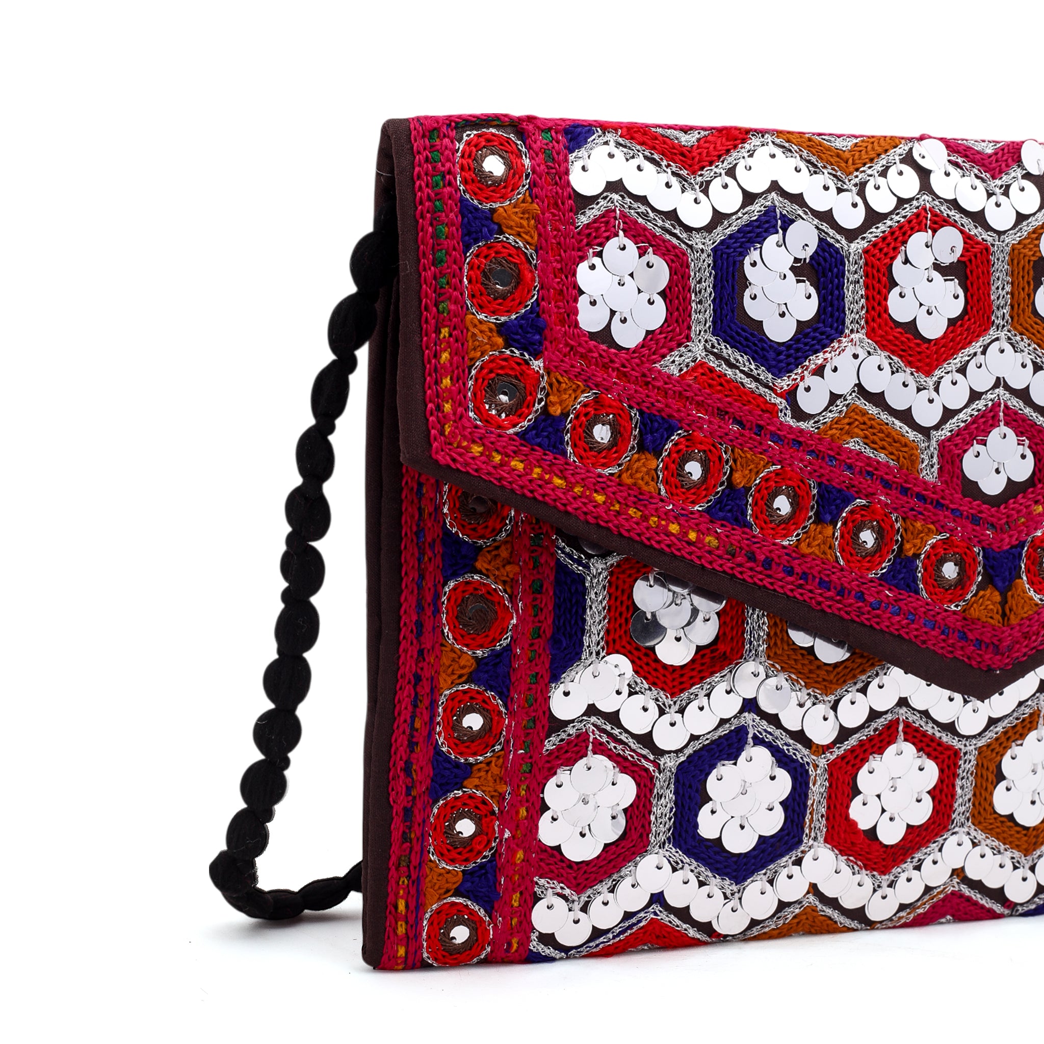 Women's Clutch Sindhi Traditional Embroidered, Women Clutches, Chase Value, Chase Value