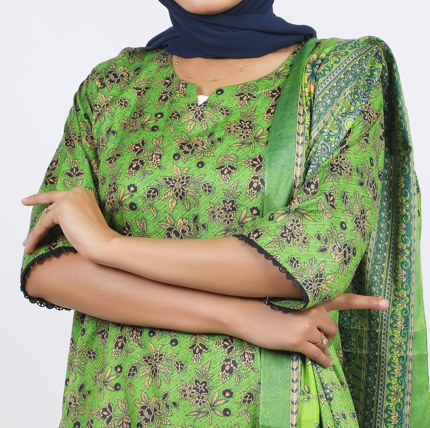 Shataj Febron Wash & Wear Unstitched Printed 3Pcs Suit - A9, Women, 3Pcs Shalwar Suit, Shataj, Chase Value