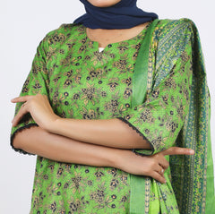 Shataj Febron Wash & Wear Unstitched Printed 3Pcs Suit - A9