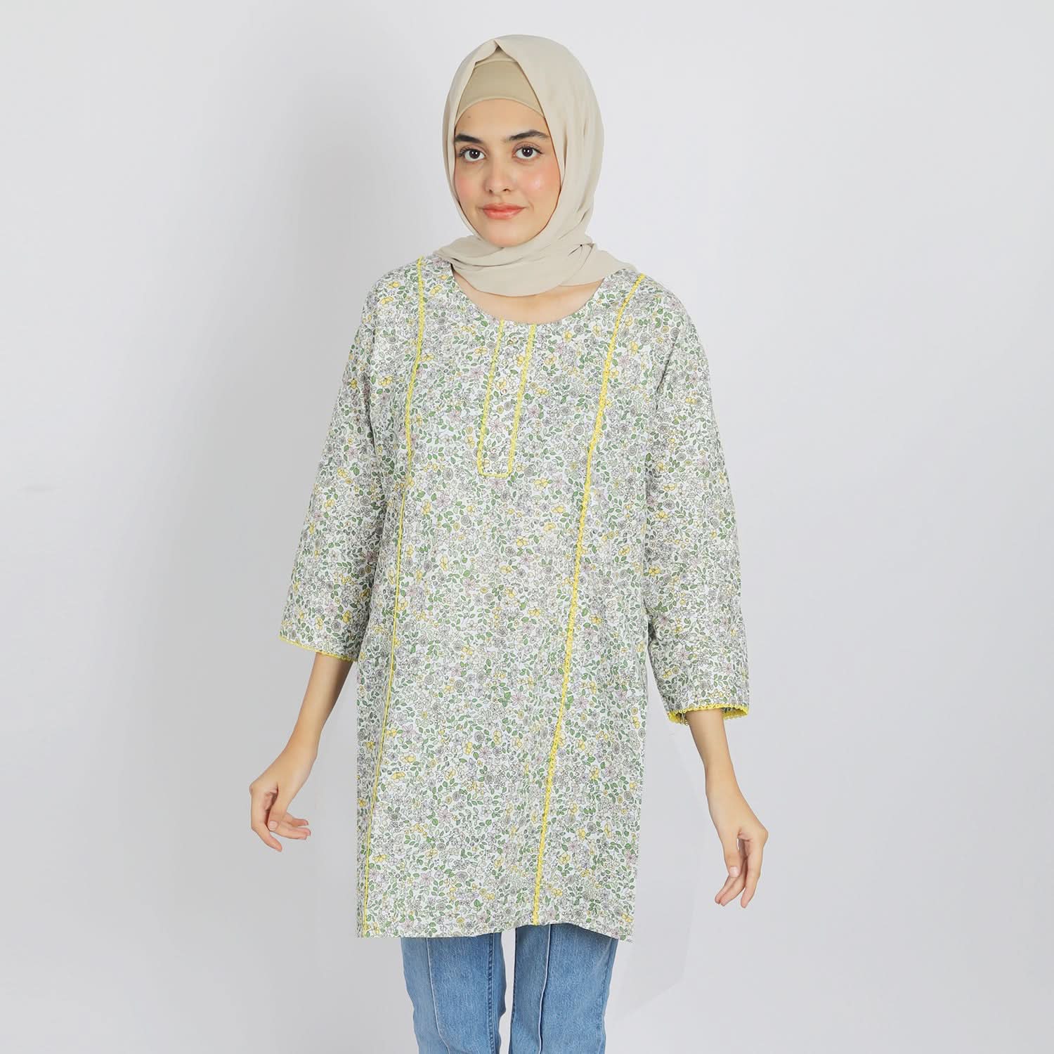 Women's Printed Kurti - Multi Color, Women Ready Kurtis, Chase Value, Chase Value