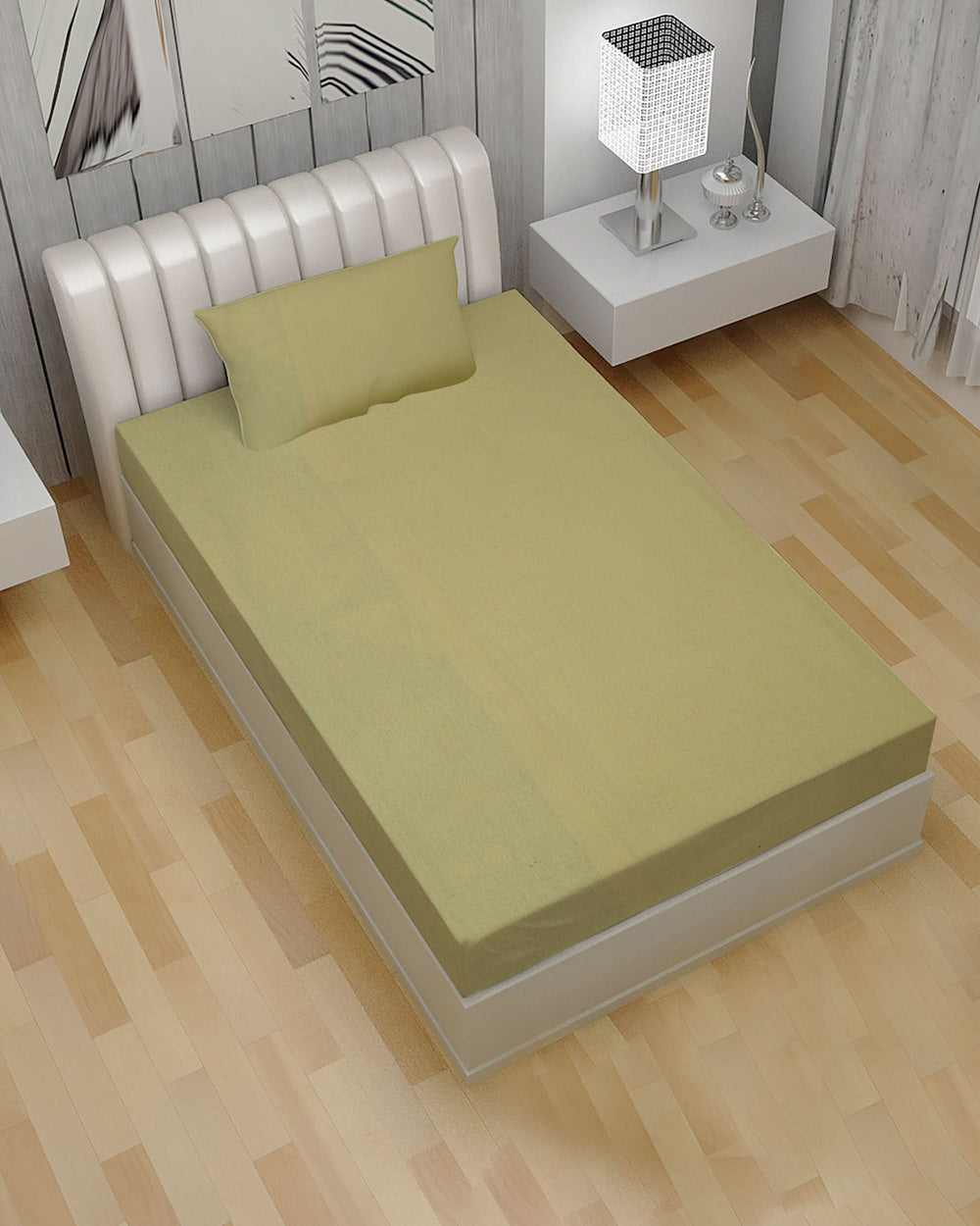 2-Piece Single Bedsheet Set, Single Size Bed Sheet, Chase Value, Chase Value