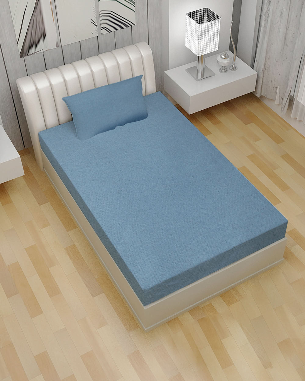 2-Piece Single Bedsheet Set, Single Size Bed Sheet, Chase Value, Chase Value