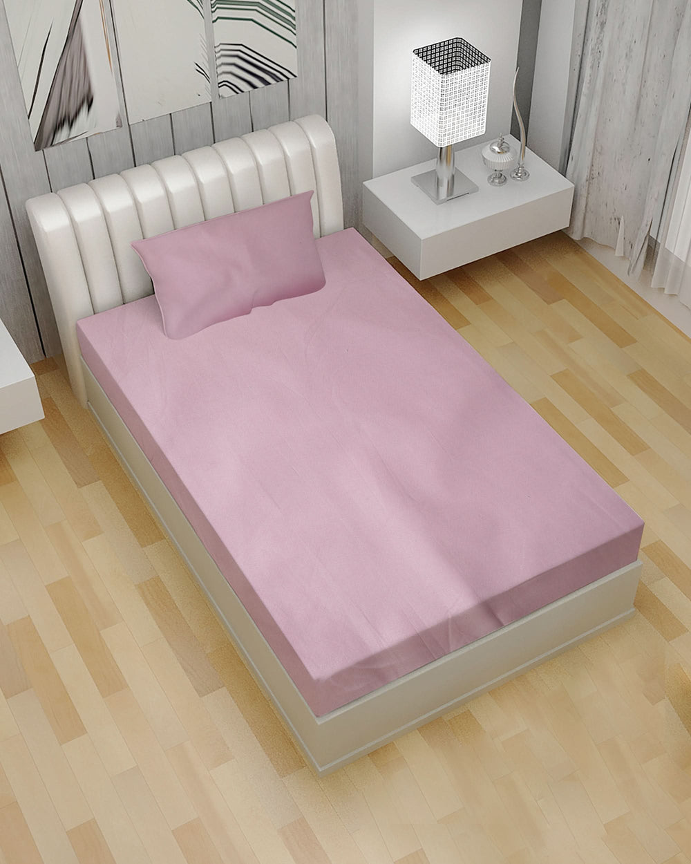 2-Piece Single Bedsheet Set, Single Size Bed Sheet, Chase Value, Chase Value